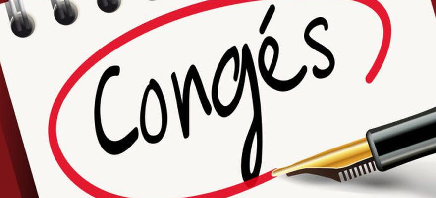 CONGÉS D’ÉTÉ